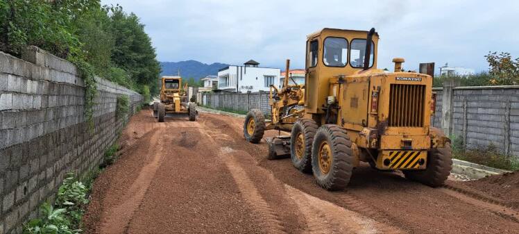 تسطیح خیابان شهید فهمیده