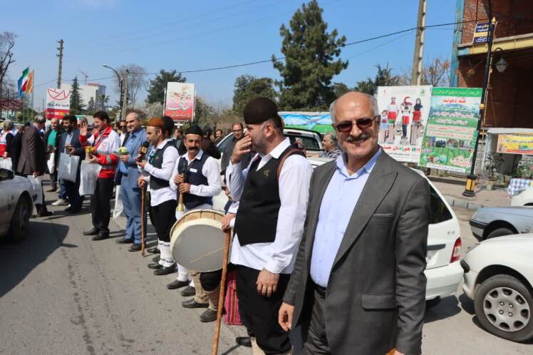 جشن نوروزخوانی و استقبال از مسافران نوروزی