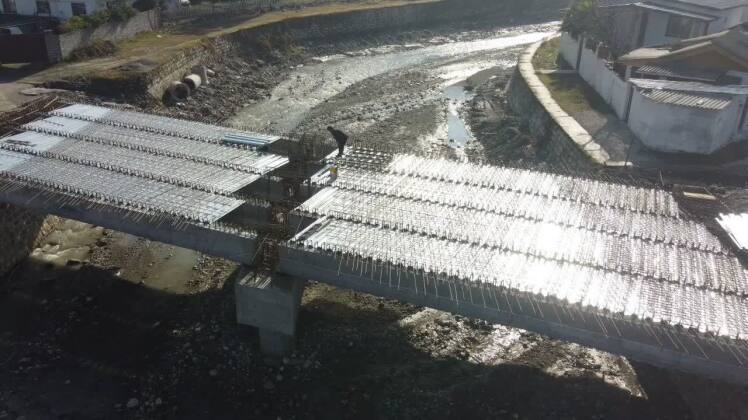 پیشرفت پل شهید مرادکلاری