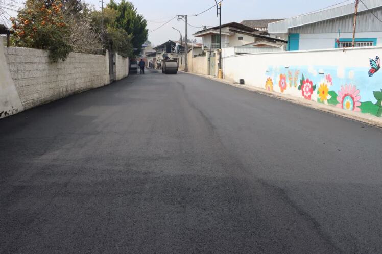 آسفالت کوچه شهید ابوالقاسمی